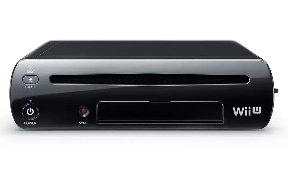 Nintendo Wii U 32GB Black Deluxe Set with Nintendo Land Game Disc (Manufacturer Refurbished)   - Second Medium