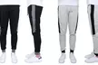 2-Pack Men's Slim-Fit French Terry Joggers with Contrast Side Stripe (S-2XL) - Second Medium