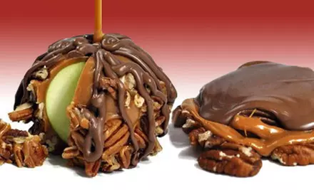 Three Plain, Peanut, or Pecan Caramel Apples, or Any Combination of Three at Kilwins (Up to 52% Off) - Primary Image