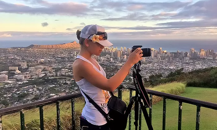 $75 for Sunrise or Sunset Photo Tour of Oahu for One from Blue Hawaii Photo Tours ($90 Value) - Primary Image