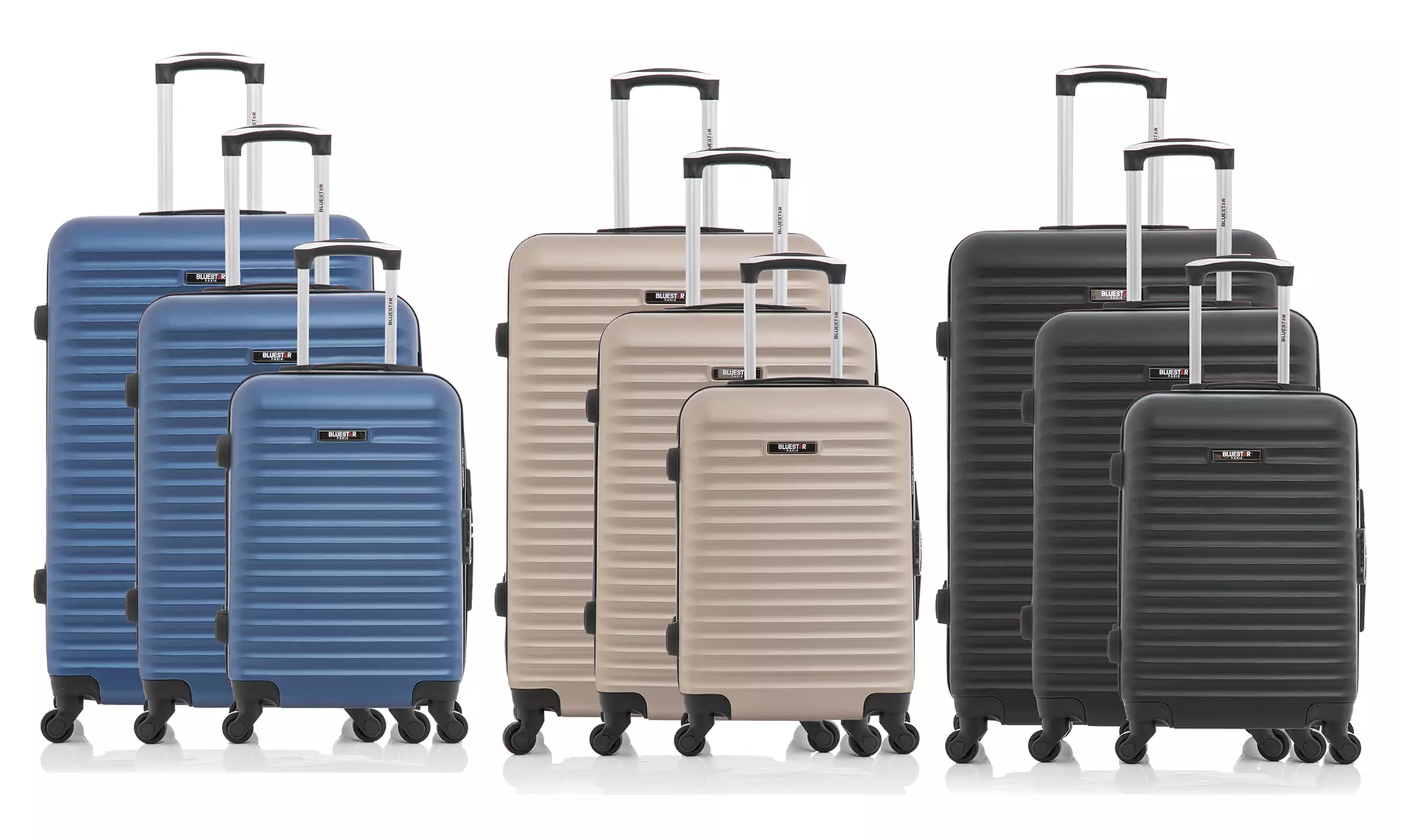 Set de 3 valises "Brazilia", coloris au choix, livraison offerte - Primary Image