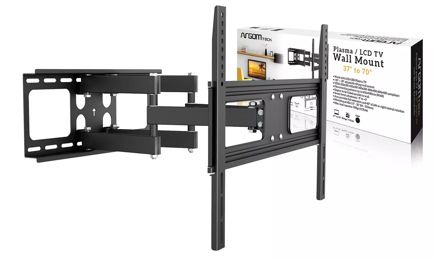 Argom Full-Motion TV Wall Mounts for Most HDTVs - Second Medium