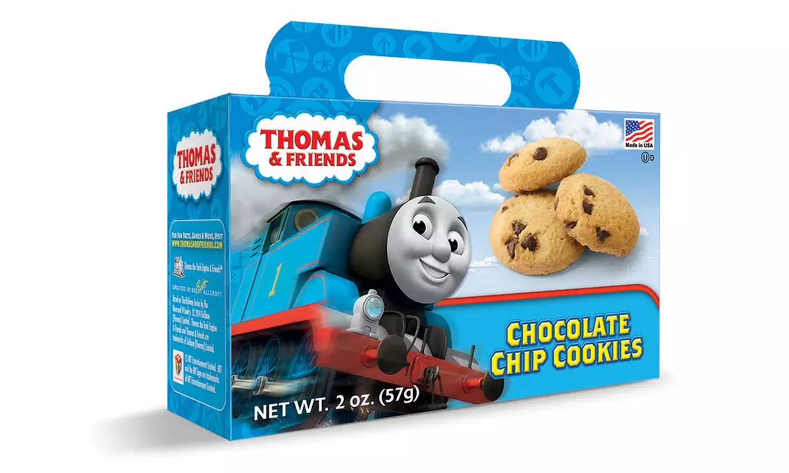 Thomas & Friends Cookies 2oz. Box (12-Pack) - Primary Image
