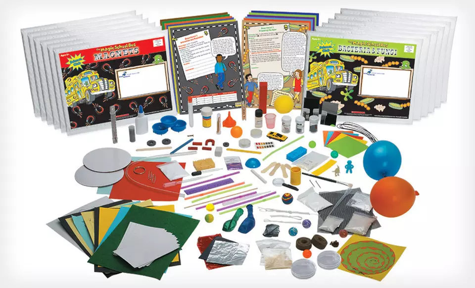 $119 for a One-Year Magic School Bus Science Club Membership with Monthly Kits ($239.88 List Price). Free Shipping. - Primary Image