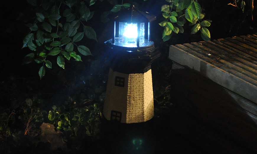 Image 2: Solar Powered Garden Ornaments