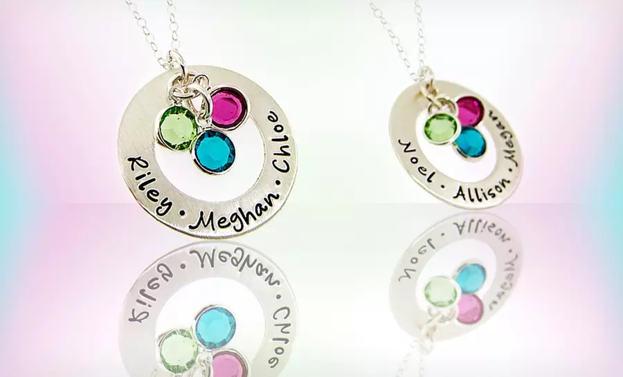 Custom Pendant Necklaces from AJ's Collection. Multiple Styles from $24.99–$26.99. Free Shipping. - Primary Image