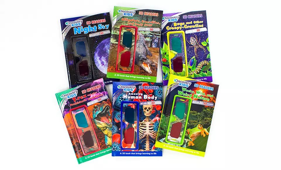 Discovery Kids 3D Readers 6-Book Bundle - Primary Image