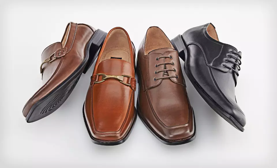 $39.99 for Adolfo Men’s Dress Shoes (Up to $133.99 List Price). Two Styles Available. Free Shipping and Free Returns. - Primary Image