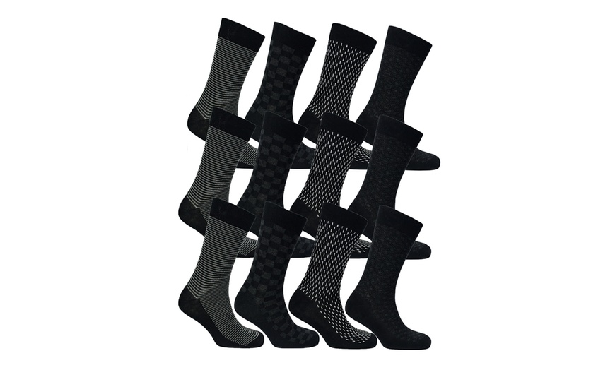 Image 8: 12-Pack of Men's Design Socks