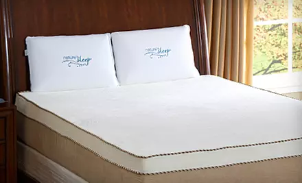 8- or 12-Inch Visco Memory-Foam Mattress from Nature’s Sleep (Up to 74% Off). Six Options Available. - Primary Image