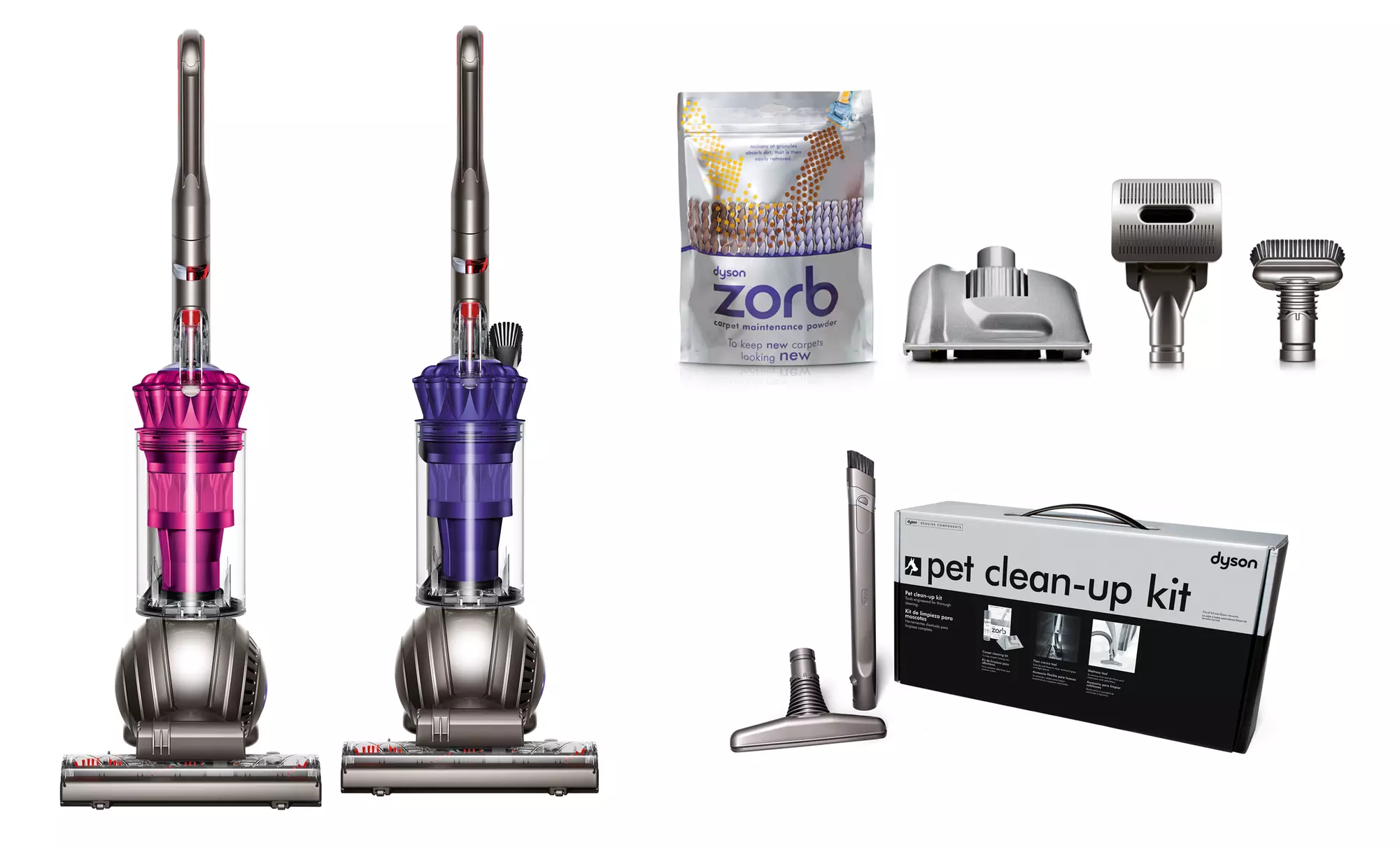 Dyson DC41 Multifloor Bagless Upright Vacuum (Refurbished) with Optional Tool or Accessory Kit Bundles - Primary Image