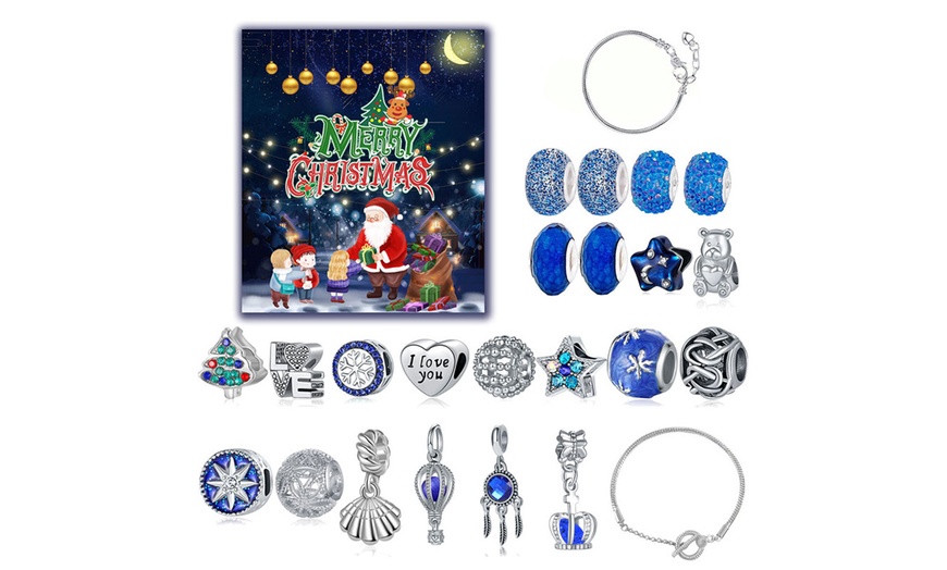 Image 6: Christmas Advent Calendar DIY Bracelet Charms