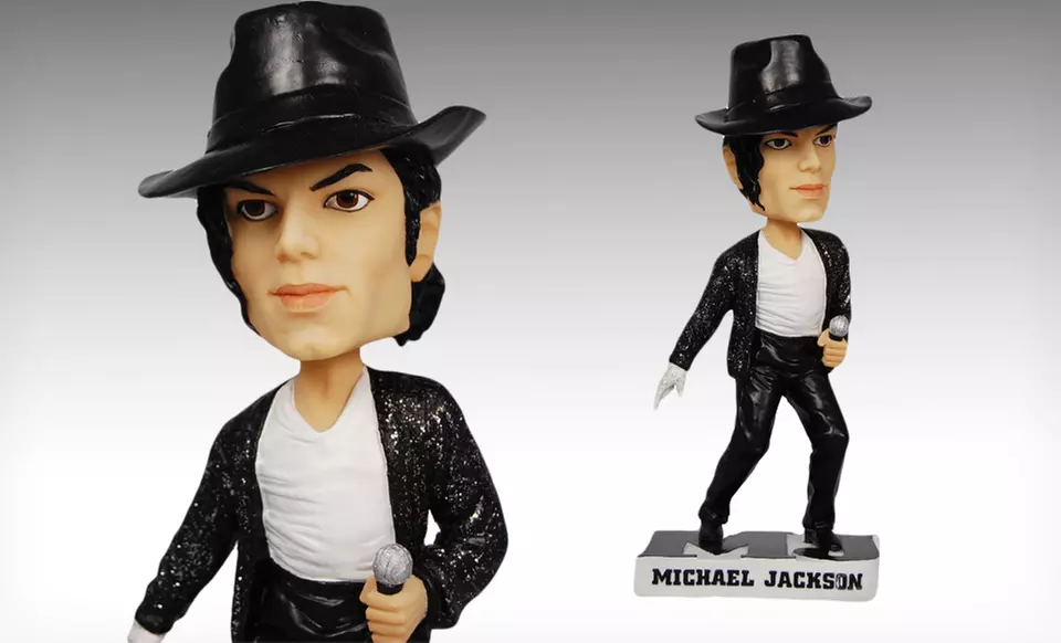 $9.99 for a Michael Jackson Bobblehead ($24.95 List Price). Free Returns. - Primary Image