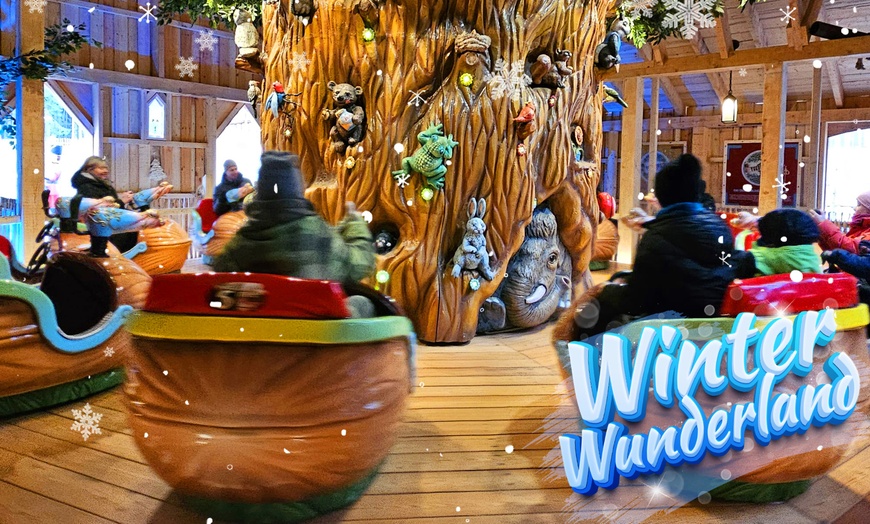 Image 1: Tageskarte für das Winterwunderland im Freizeitland Geiselwind