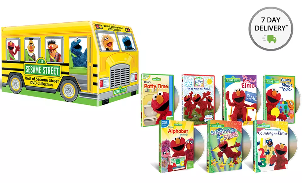 Best of Sesame Street 7-DVD Collection. Free Returns. - Primary Image