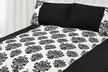 3-Piece or 5-Piece Satin Flock Duvet Sets in Choice of Style and Colour £10.98-£19.98 (Up to 78% Off) - Image 3