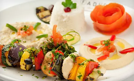 Mediterranean Cuisine at Fadi's Mediterranean Grill (Up to Half Off). Three Options Available. - Primary Image