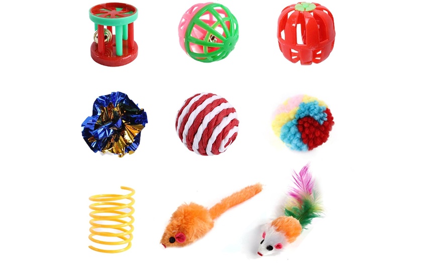 Image 11: One or Two 20-Piece Cat Toy Sets