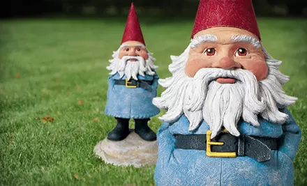 8-Inch or 13-Inch Statue of Travelocity's Roaming Garden Gnome. Shipping Included (Up to 41% Off). - Primary Image