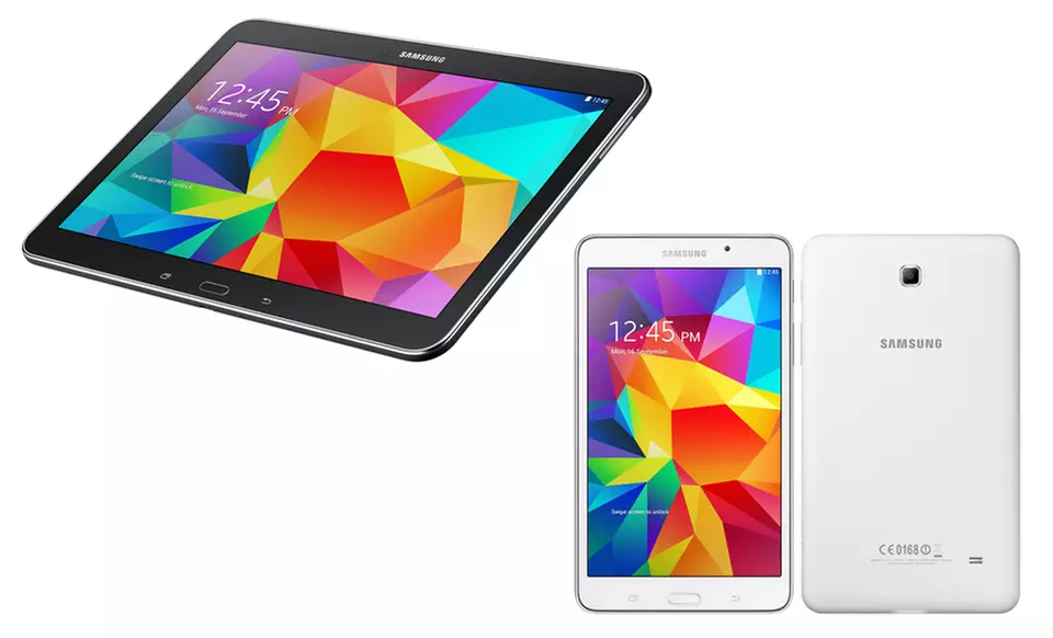 Samsung Galaxy Tab 4 7", 8", or 10.1" Tablet from $129.99–$229.99 (Manufacturer Refurbished)  - Primary Image