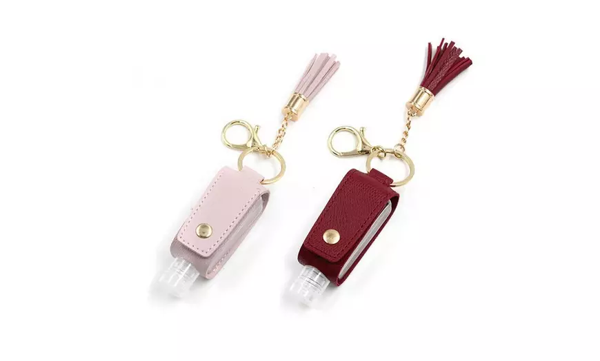 Image 10: 1 ou 2 porte-clés avec mini bouteille 30 ml