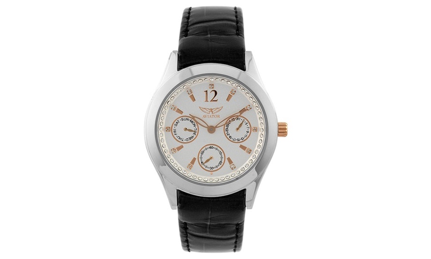 Image 14: Aviator Ladies' Wrist Watch