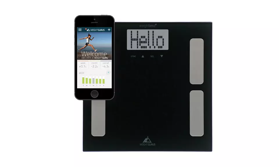Weight Gurus Smartphone-Connected Body Fat Scale - Second Medium