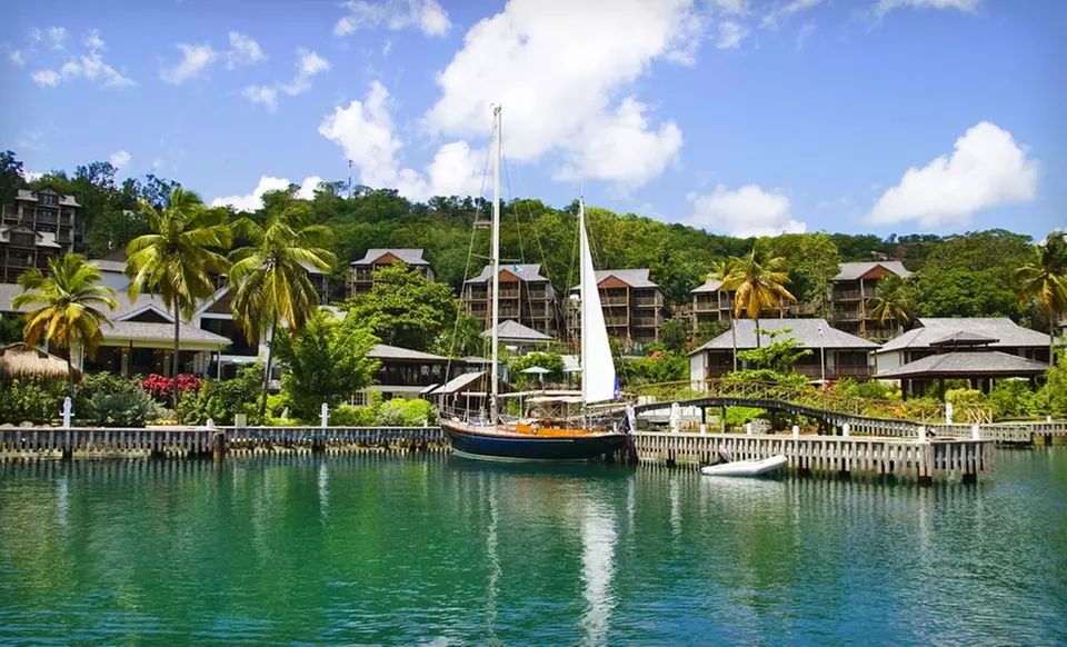 Four-, Five, or Seven-Night Stay with Optional Resort Credit at Discovery at Marigot Bay Hotel in St. Lucia - Primary Image