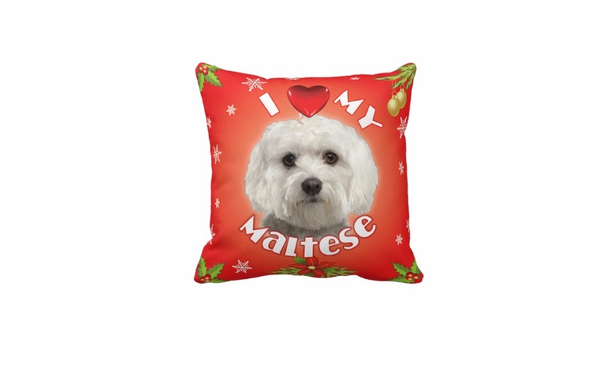 dog themed throw pillows