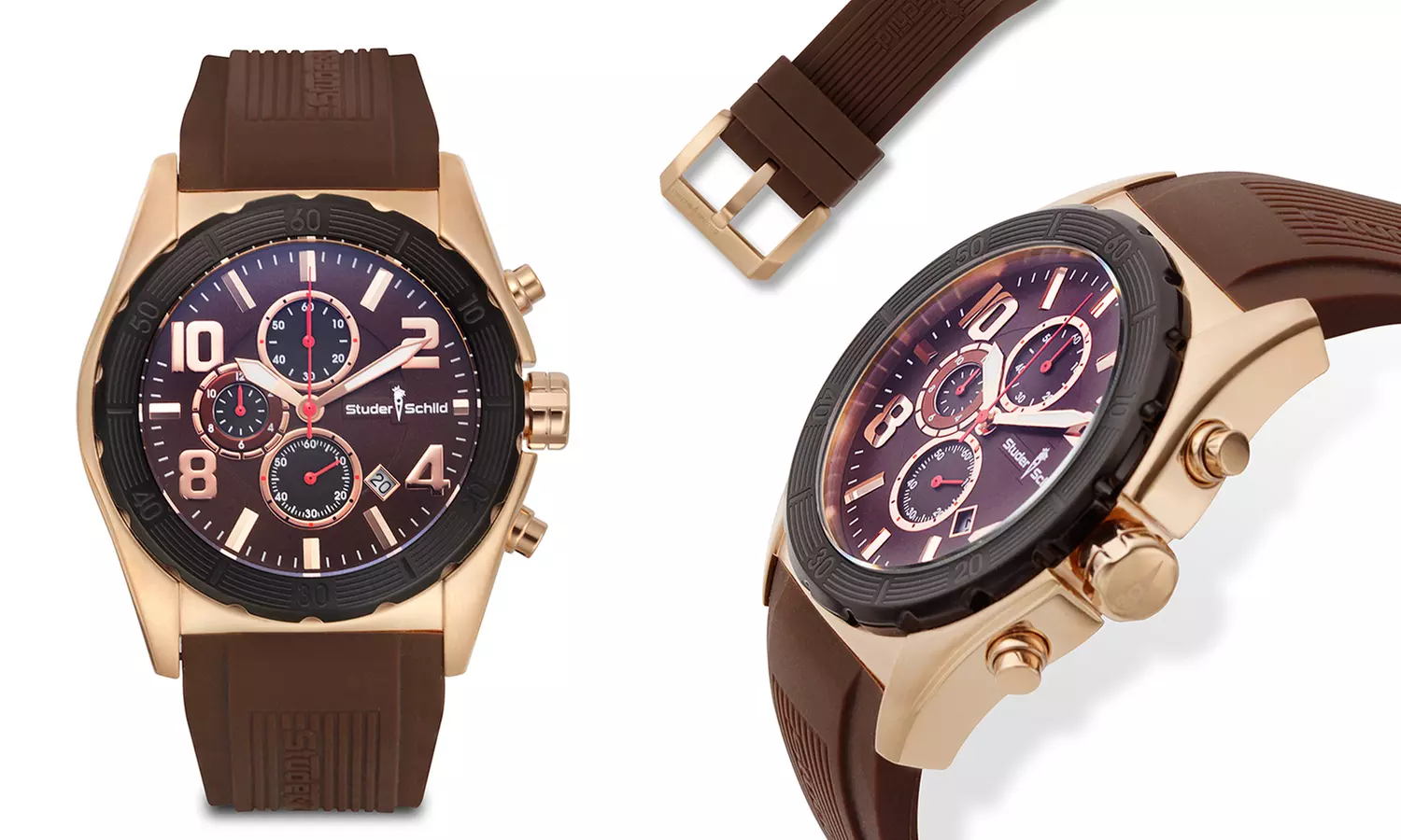 Studer Schild Volta Men's Chronograph Watch - Second Medium