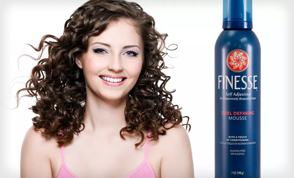 $2.99 for Finesse Self-Adjusting Curl-Defining Mousse; 7 Oz. ($9.99 List Price) - Primary Image