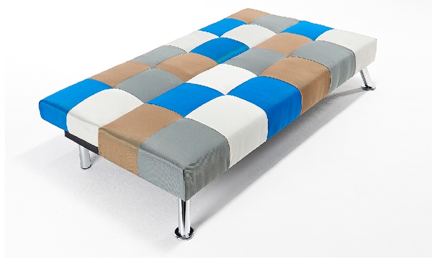 Image 2: Patchwork Sofa Bed