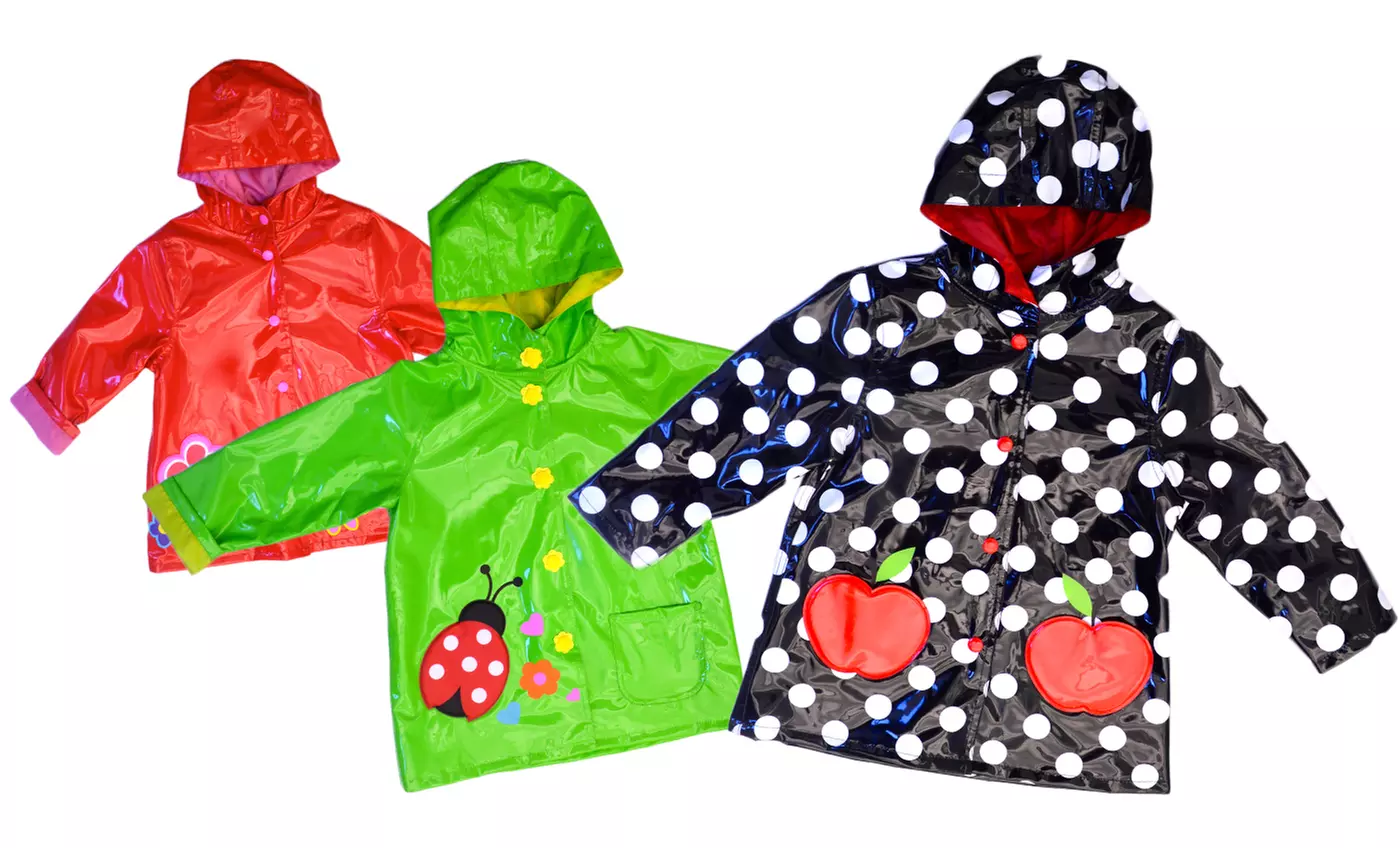 Wippette Toddler Girls' Raincoats. Multiple Designs and Colors Available. Free Returns. - Primary Image