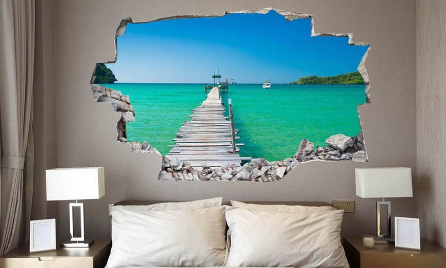 Image 1: Amazing 3D Wall Decals 