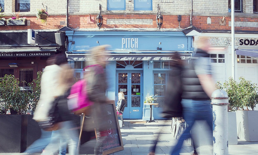 Image 1: Up to 40% Off on Gastropub at Pitch Cardiff Bar And Eatery