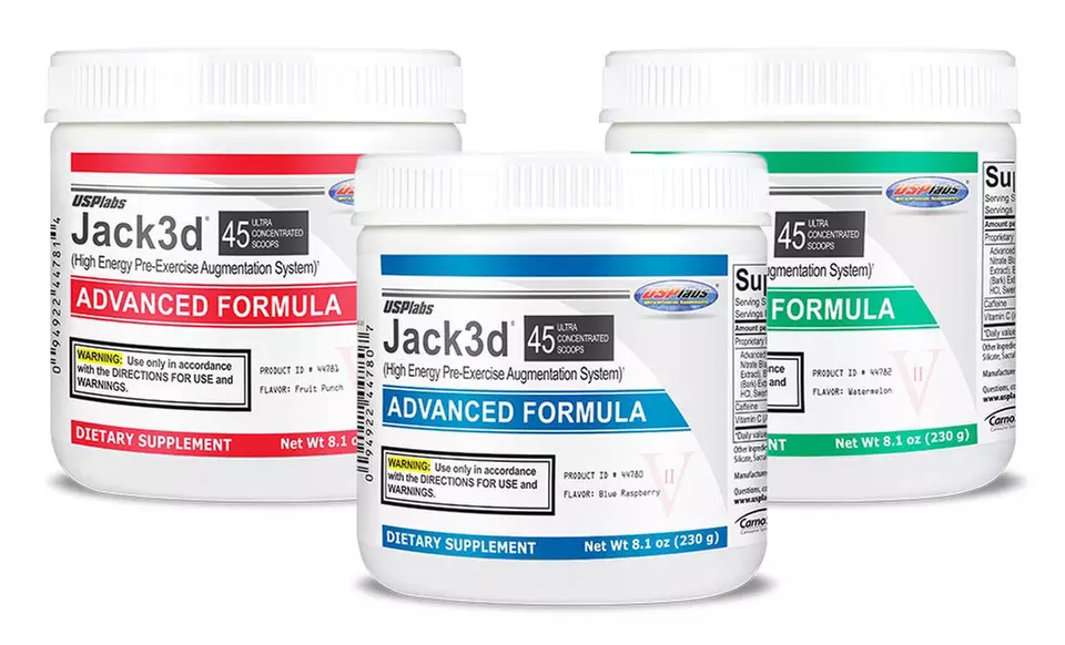 45-Servings USP Labs Jack3d Advanced Pre-Workout Supplement - Primary Image