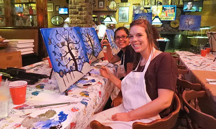 Paint Party for One, Two, or Four at Paint Party Express (Up to 36% Off) - Primary Image