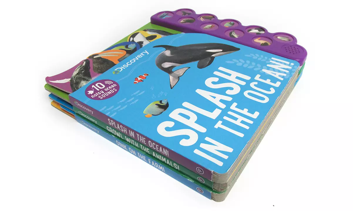 Discovery 10-Button Sound Book Bundle (3-Piece) - Second Medium