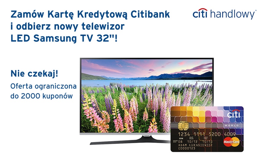 Image 1: Karta Kredytowa + LED Samsung TV