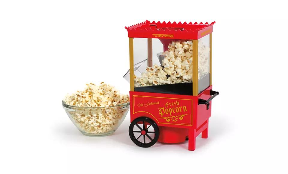 Toastess Old-Fashioned Popcorn Machine - Primary Image