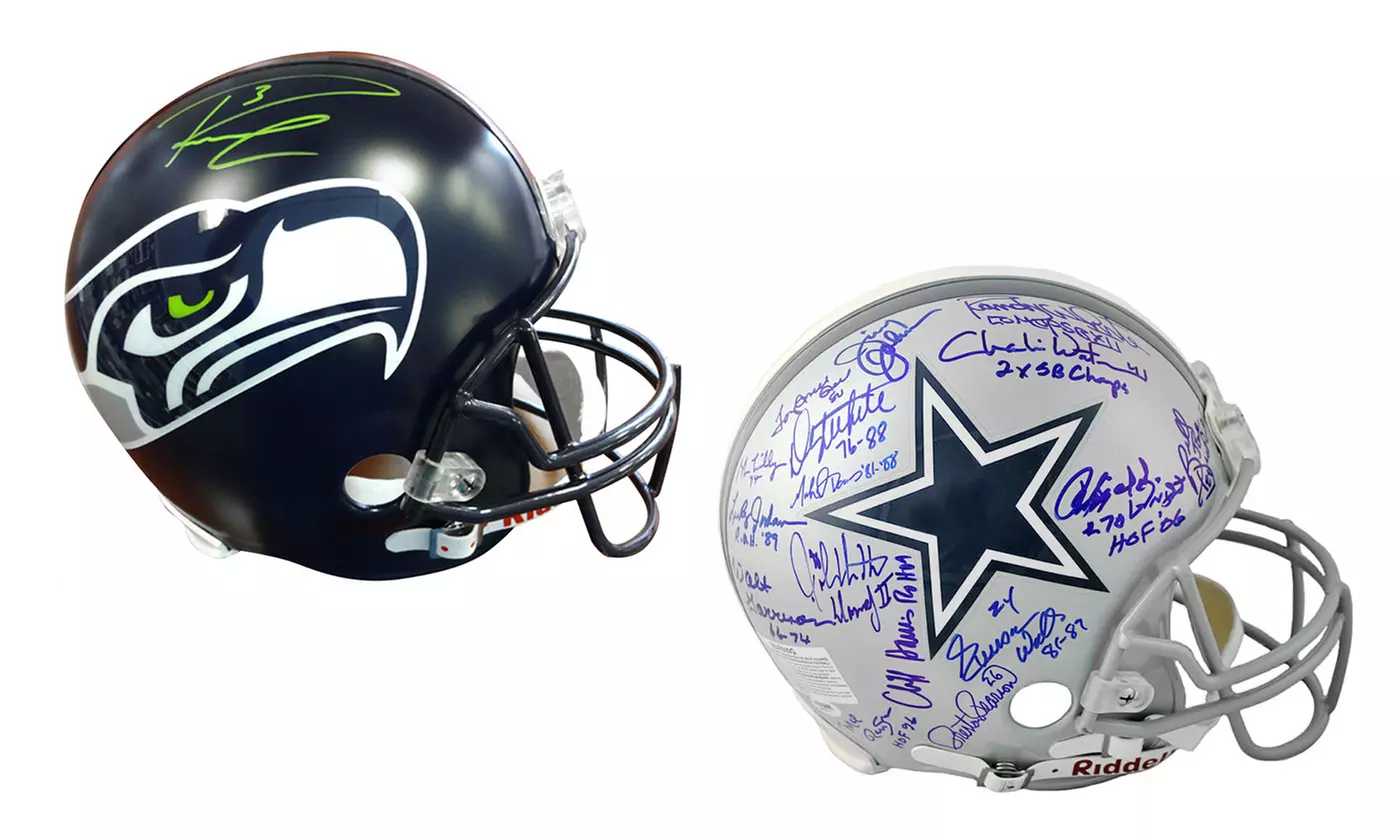 Signed Superstar and Legend NFL Helmets from $99.99–$1,099.99 - Primary Image