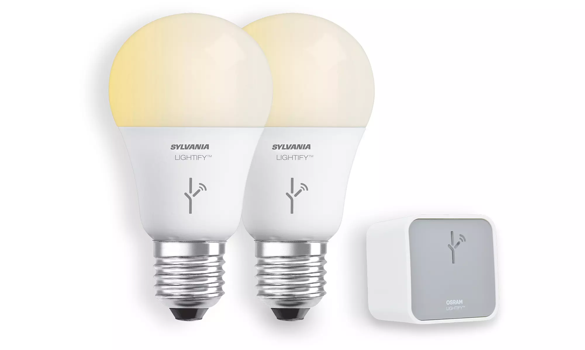 Osram Sylvania Lightify 60W White LED Bulb Starter Kit (3 pieces) - Primary Image