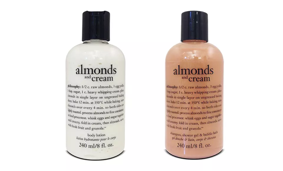 philosophy Almonds and Cream Body Lotion and Shower Gel - Primary Image
