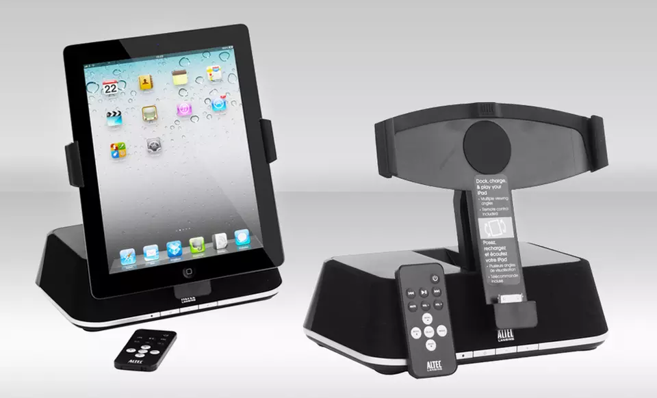 Altec Lansing Octiv Stage 30-Pin iPad Speaker Dock (MP450). Free Returns. - Primary Image