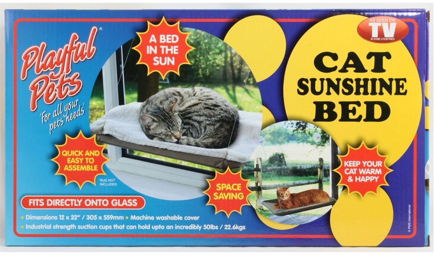 Image 3: Cat Sunshine Window Bed