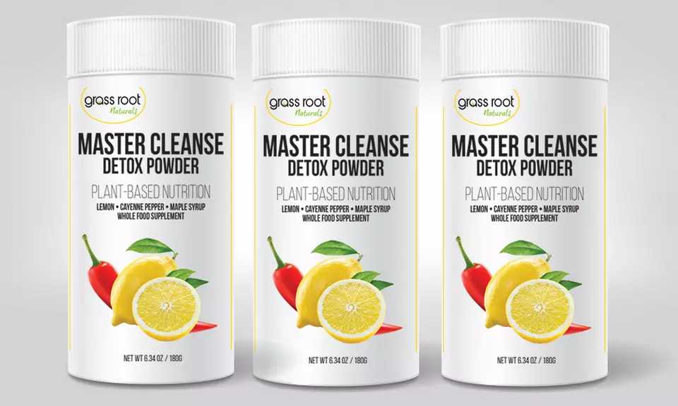 Master Cleanse Lemon Cayenne Maple Detox Powder (1- 2- or 3- Pack)