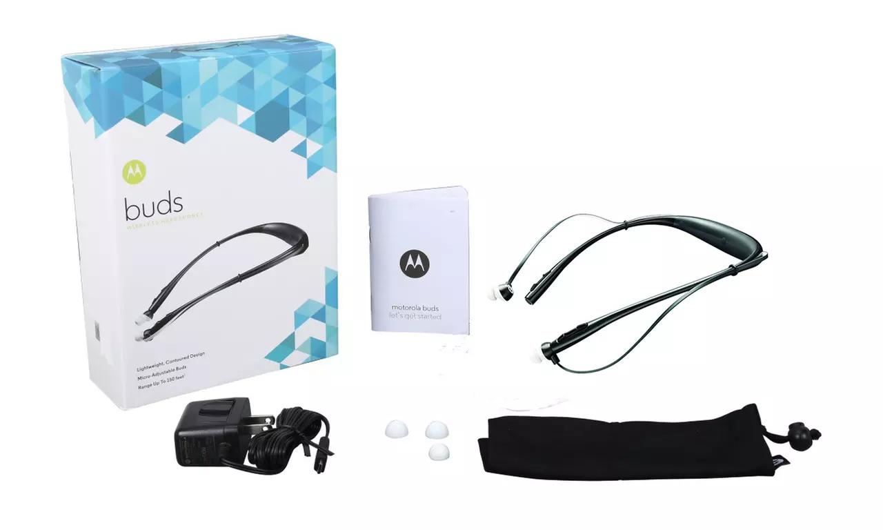 Motorola Buds SF500 Universal Bluetooth Stereo Earbuds with Mic - Second Medium