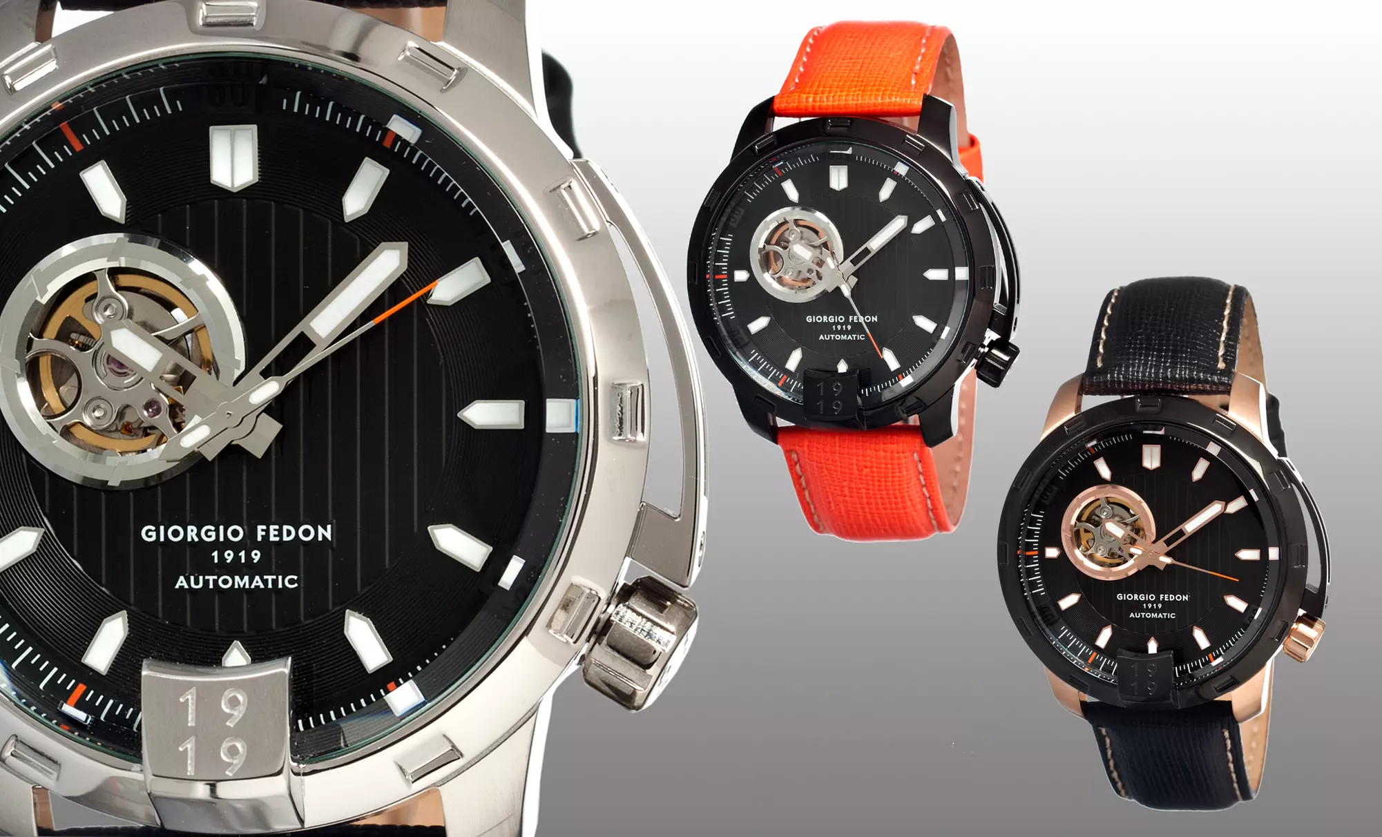 Giorgio Fedon 1919 Timeless I Men's Watch. Multiple Options Available. Free Returns. - Primary Image