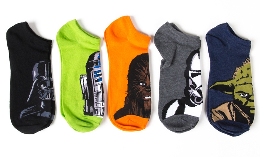 Star Wars Men's No Show Socks | Groupon Goods