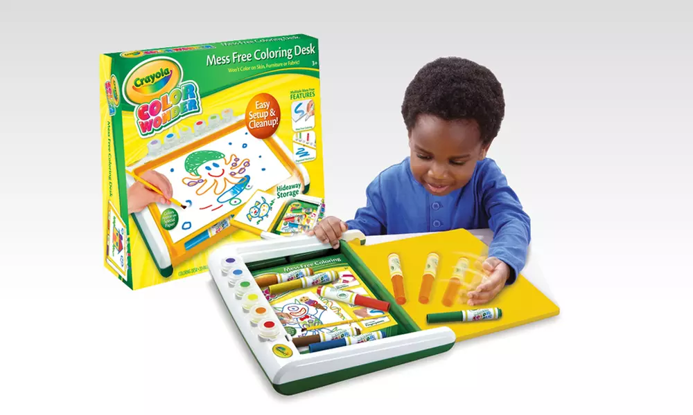 Crayola Color Wonder Mess-Free Colouring Desk for £11.99 (40% off) - Primary Image
